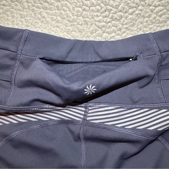 ATHLETA Allyson Felix Legend Shortie Blue Size Xs - Picture 3 of 12
